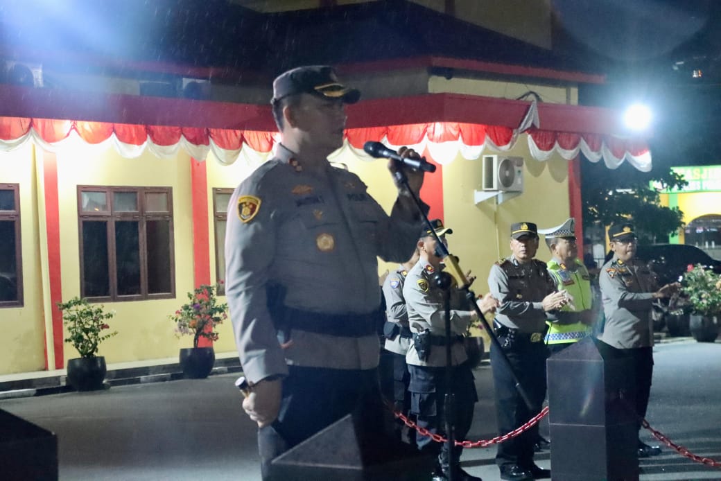 Polres Pelabuhan Belawan Gelar Apel Skala Besar untuk Pemberantasan Kejahatan Jalanan