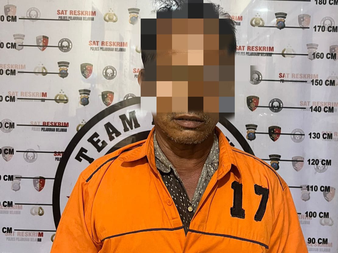 Sat Reskrim Polres Pelabuhan Belawan Tangkap Pelaku Penganiayaan di Belawan Bahari