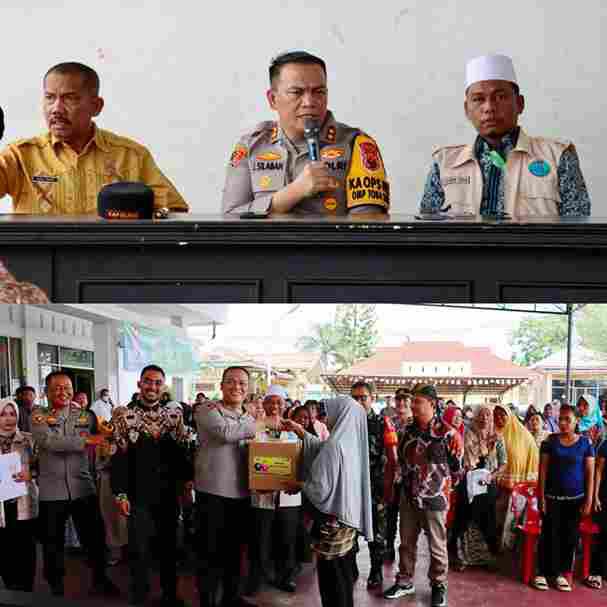 Kapolres Pelabuhan Belawan Gelar Jumat Curhat di Kantor Camat Belawan