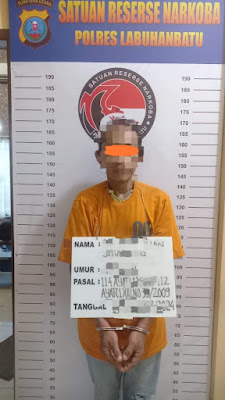 “Jack” Pelaku Pengedar Narkoba Berhasil Diringkus Polres Labuhan Batu