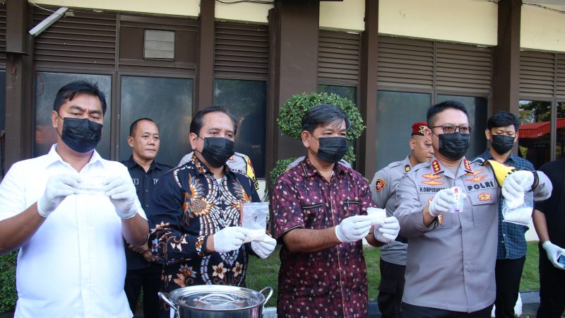 Polresta Barelang Gelar Rilis Akhir Tahun, Paparkan Capaian Kinerja 2024