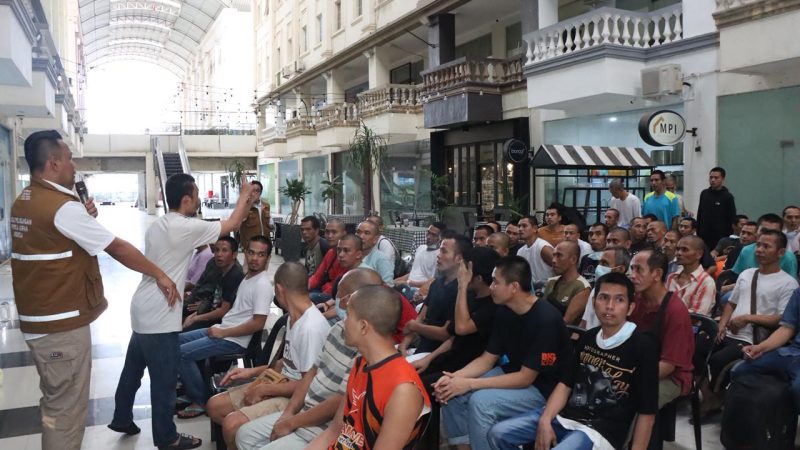 Satgas TPPO Kepri Laksanakan Trauma Healing Kepada PMI Yang Dideportasi Dari Malaysia