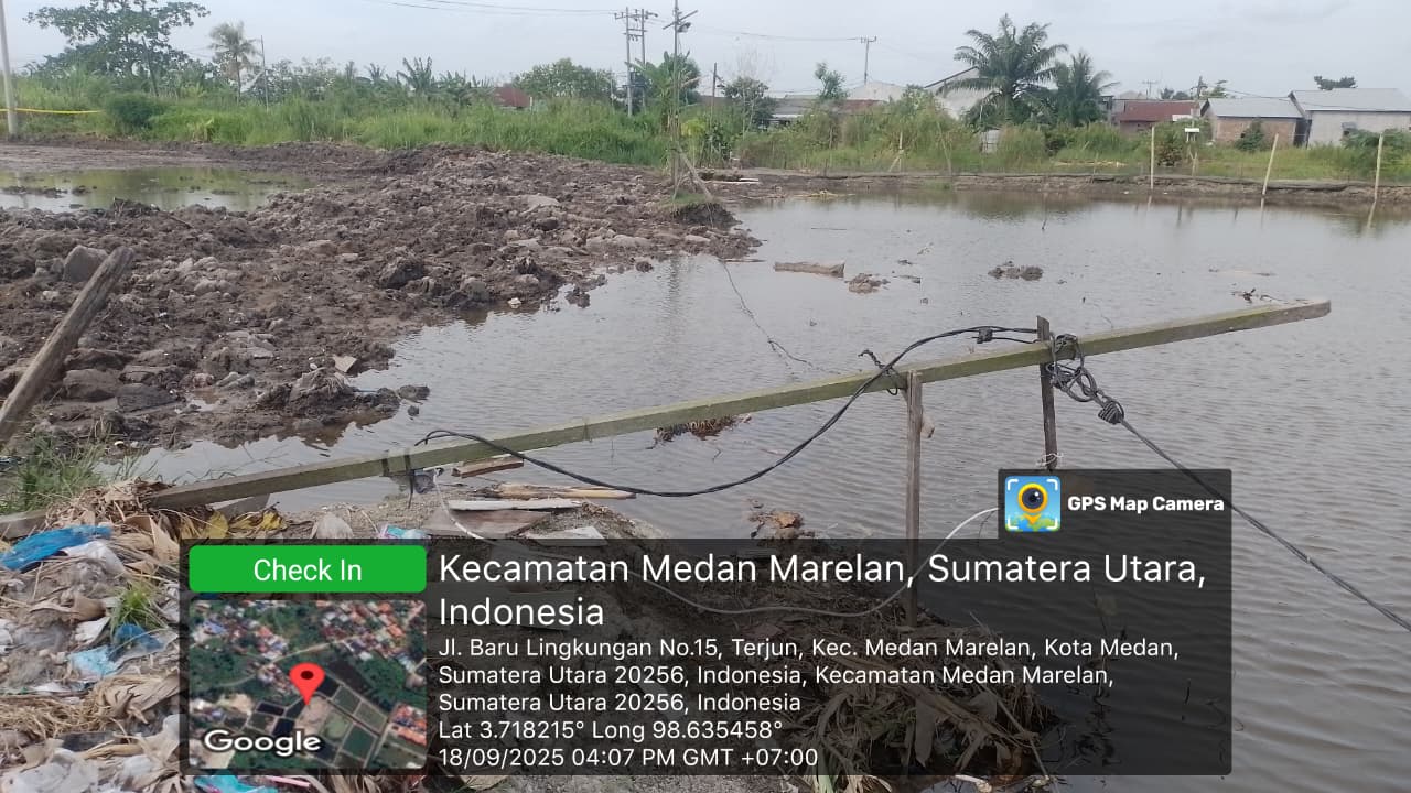 Susanto Lapor Polisi Terkait Pengerusakan dan Penyerobotan Tanahnya Seluas 4,5 H di Medan Marelan