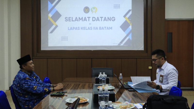 Lapas Batam Jalani Penilaian Maladministrasi Pelayanan Publik Tahun 2025