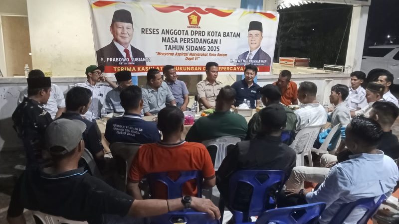 Reses H.Aweng Wakil Ketua 1 DPRD Kota Batam Di Perumahan Citra Renggali Cluster Bougenville