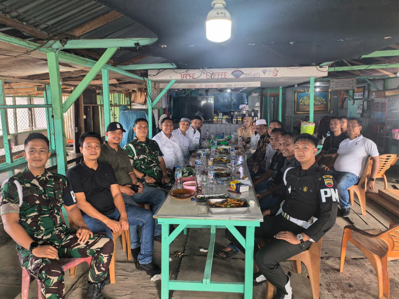 Silaturahmi Dansub Denpom I/5-1 Belawan Dengan Pengurus KBB