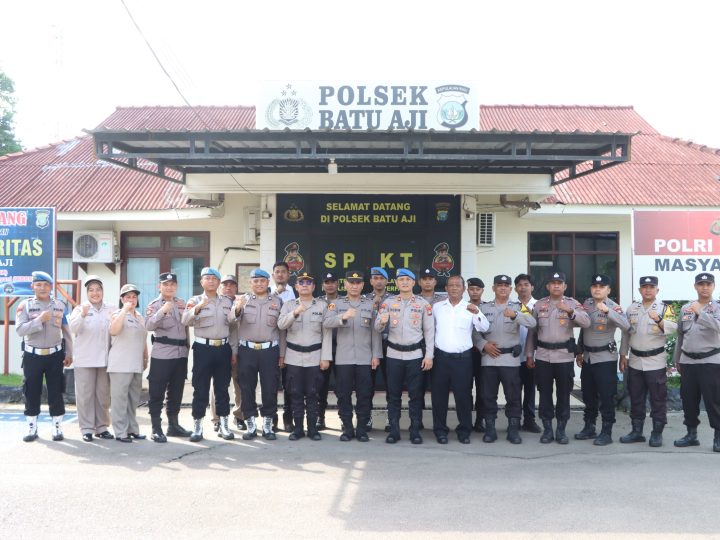 Sipropam Polresta Barelang Laksanakan Ops Gaktiplin dan Sosialisasi Kode Etik di Polsek Batu Aji