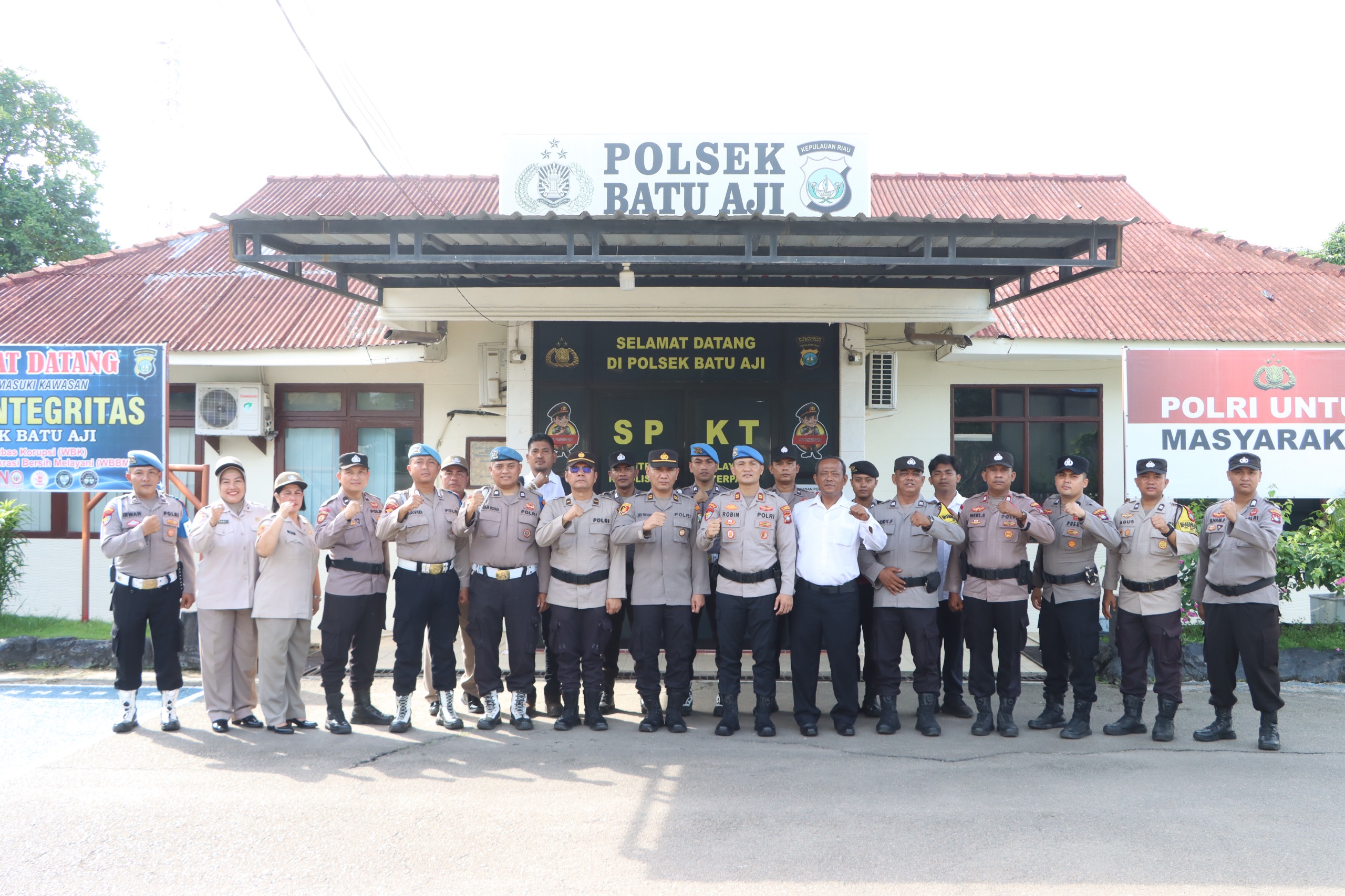 Sipropam Polresta Barelang Laksanakan Ops Gaktiplin dan Sosialisasi Kode Etik di Polsek Batu Aji