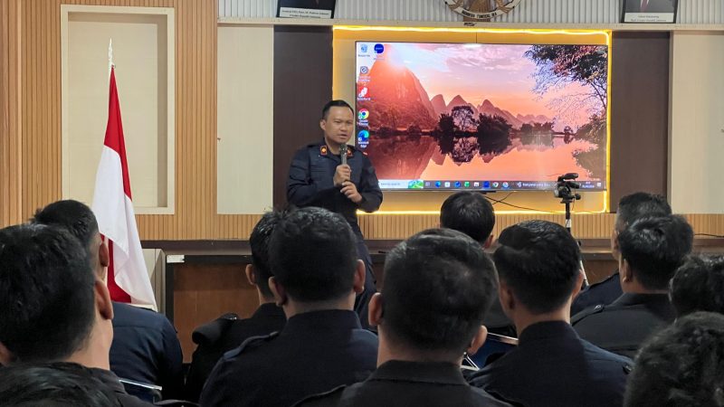 TEGUHKAN INTEGRITAS DAN KEWASPADAAN, RUTAN BATAM IKUTI ARAHAN DIRJEN PEMASYARAKATAN