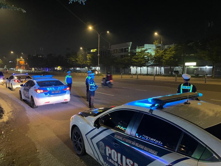 Patroli Malam Satlantas Polresta Barelang Intensifkan Antisipasi Balap Liar dan Kejahatan Jalanan