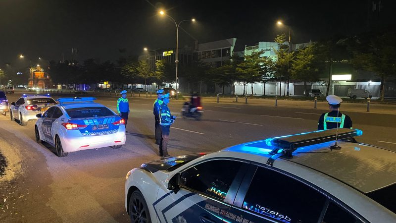 Patroli Malam Satlantas Polresta Barelang Intensifkan Antisipasi Balap Liar dan Kejahatan Jalanan