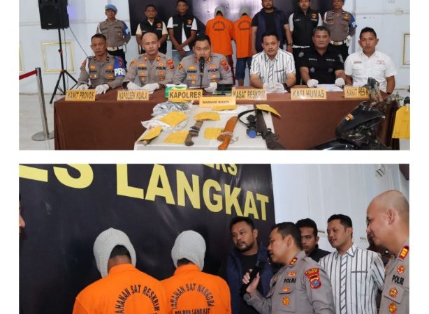 Polisi Ungkap Kasus Pembunuhan di Kuala, Dua Terduga Pelaku Diamankan